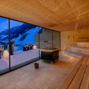 Sauna panoramica Spa Lodge a - A&L